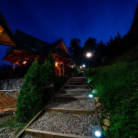 זקופאנה Goralska Chatka 3 Highland Cottage - Jacuzzi, Sauna, Split Ac, Private Parking, Mountains View מראה חיצוני תמונה