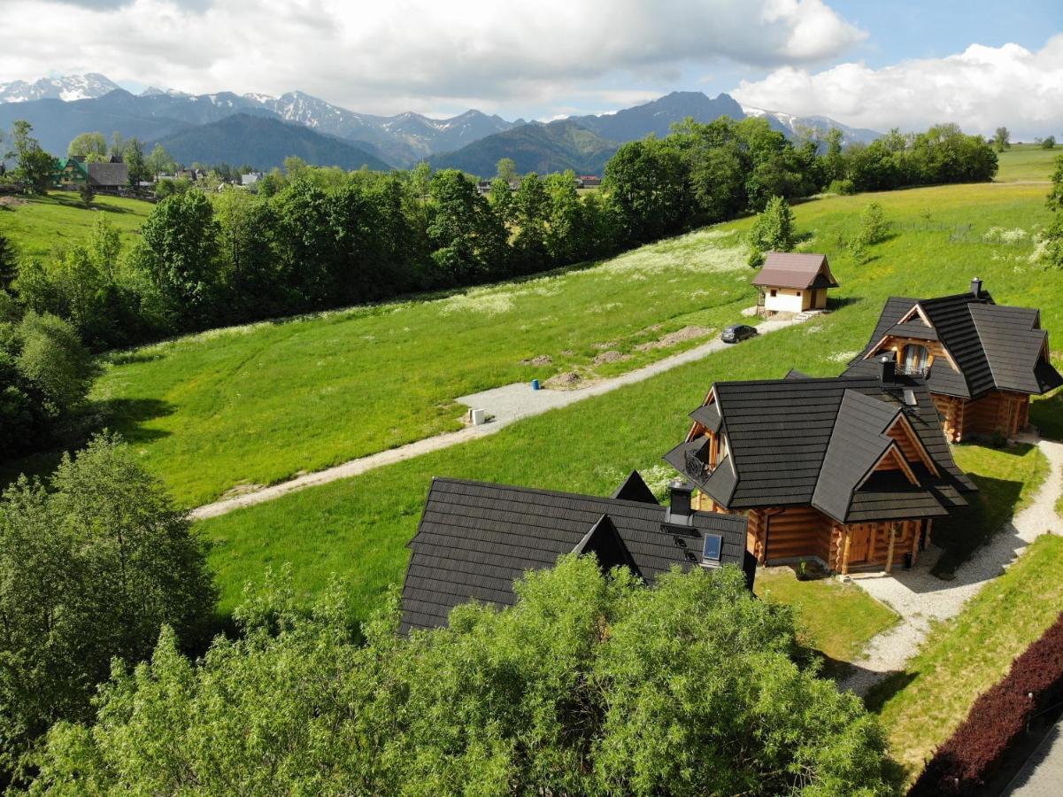 זקופאנה Goralska Chatka 3 Highland Cottage - Jacuzzi, Sauna, Split Ac, Private Parking, Mountains View מראה חיצוני תמונה