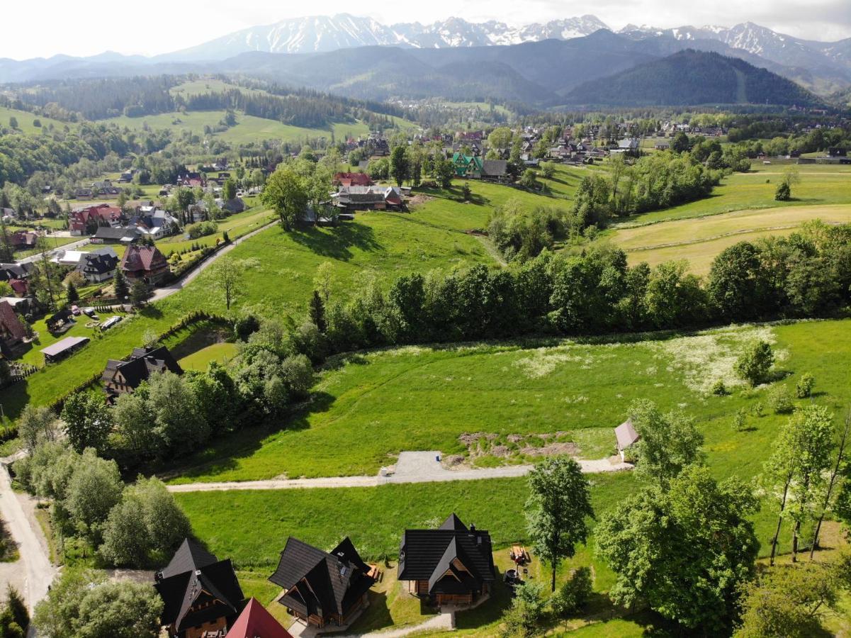 זקופאנה Goralska Chatka 3 Highland Cottage - Jacuzzi, Sauna, Split Ac, Private Parking, Mountains View מראה חיצוני תמונה